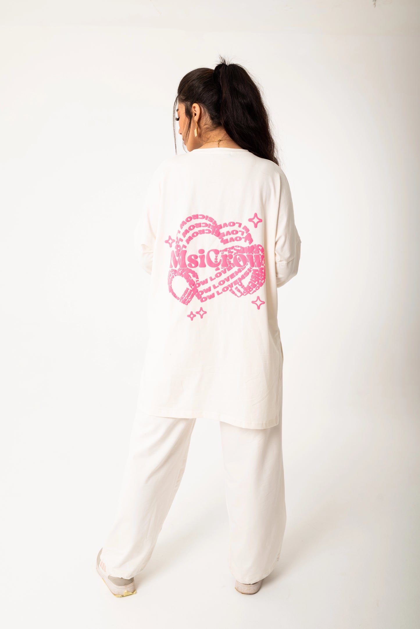 Elysia Women Tracksuit Set | White