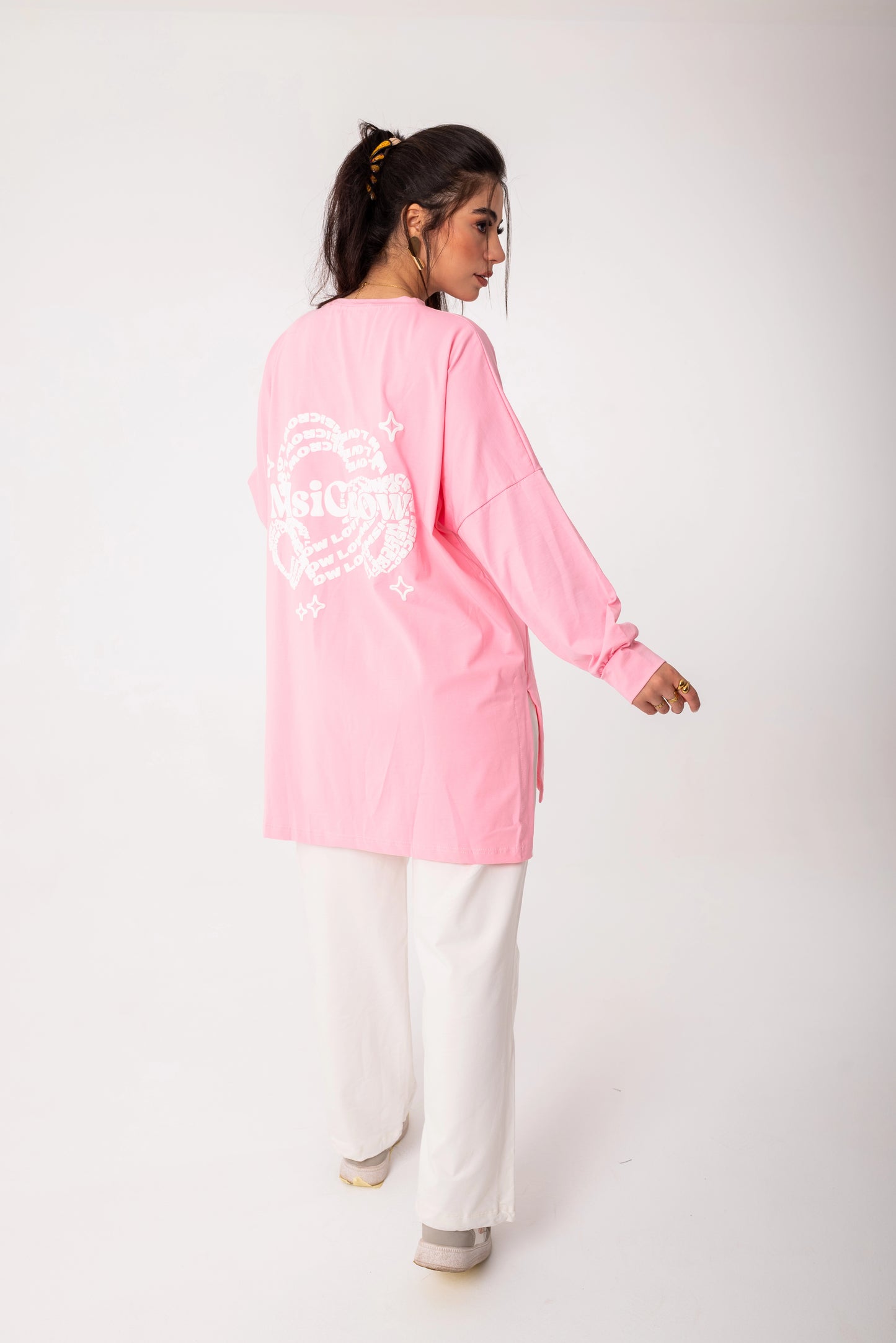 Elysia Women Tracksuit Set | Pink * white
