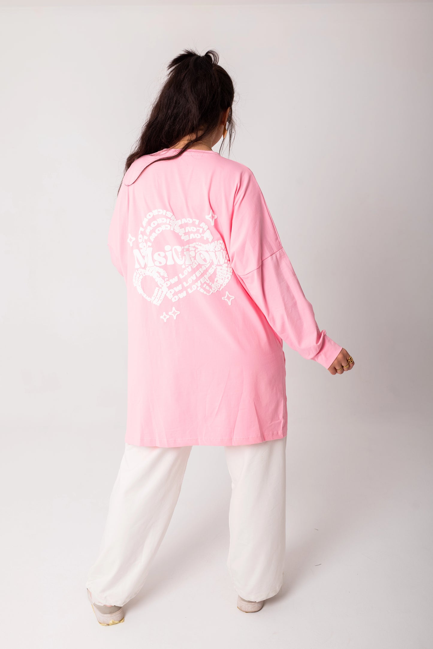 Elysia Women Tracksuit Set | Pink * white