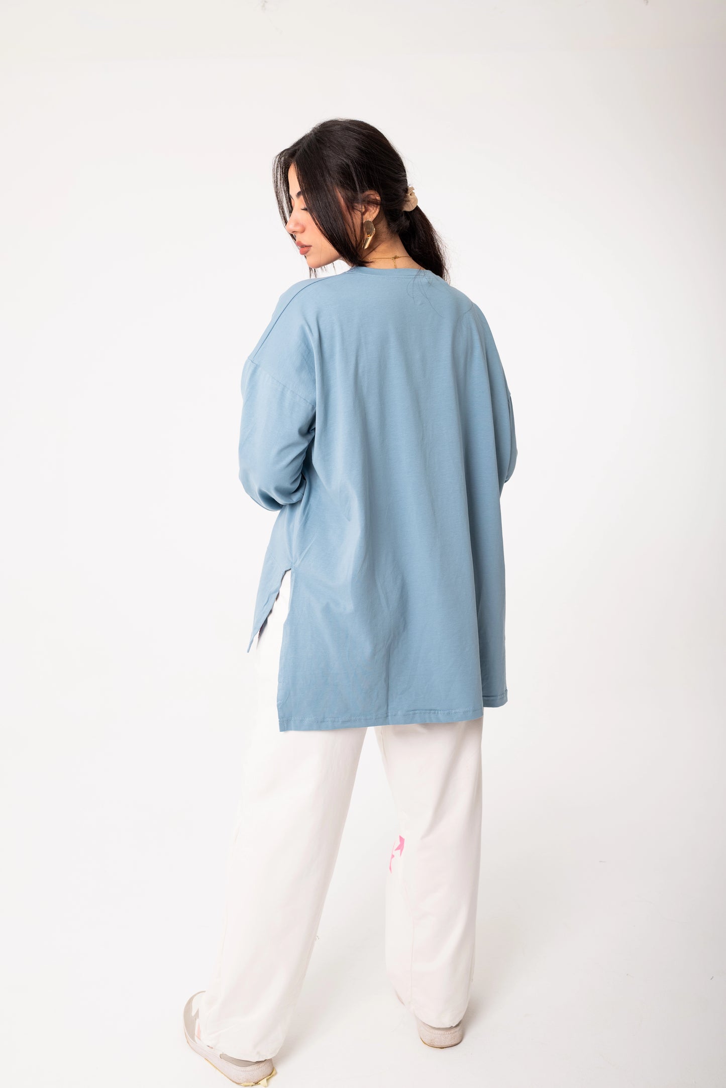 Panda Women Tracksuit Set | Blue * White