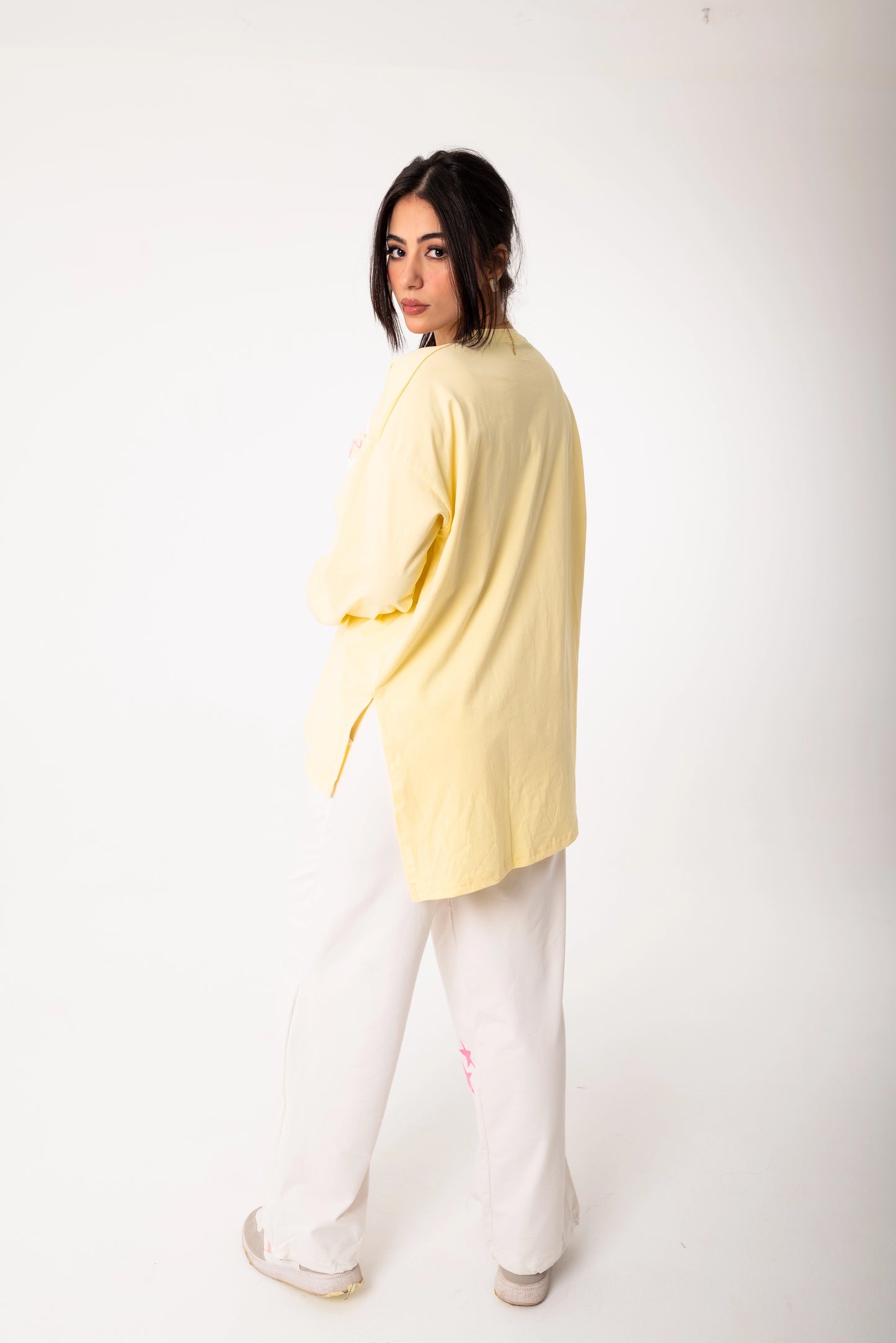 Panda Women Tracksuit Set | Yellow * White