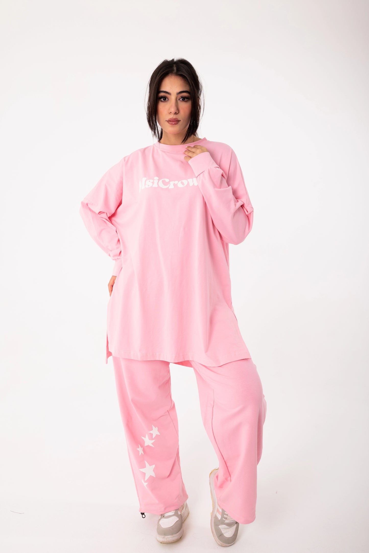 Elysia Women Tracksuit Set | Pink
