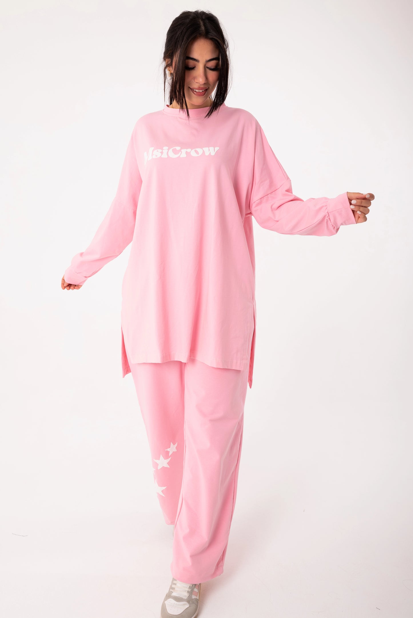 Elysia Women Tracksuit Set | Pink