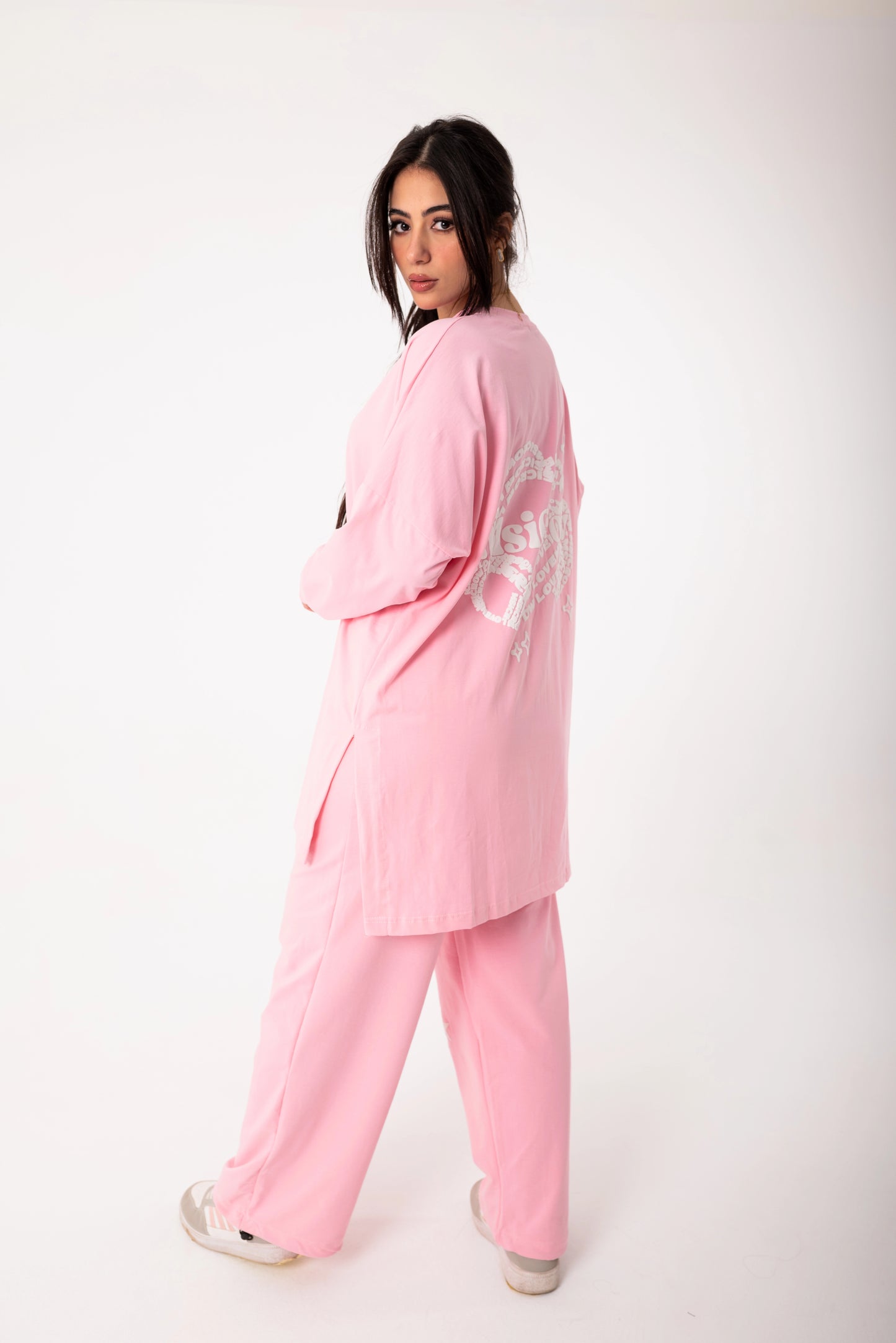 Elysia Women Tracksuit Set | Pink