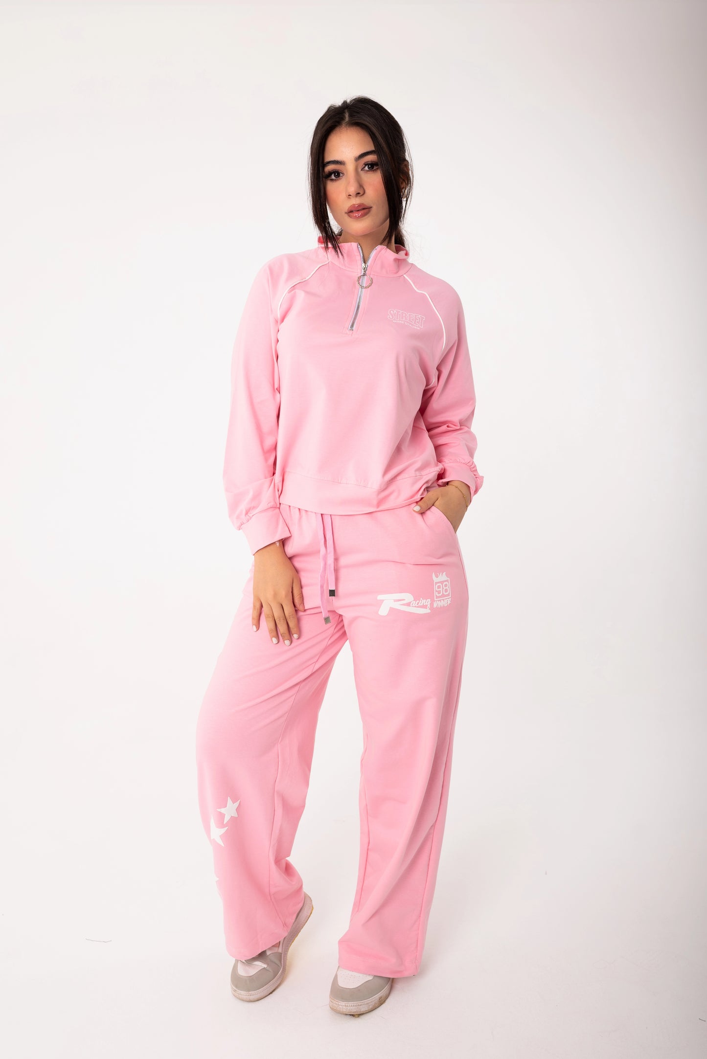 Viva Women Tracksuit Set | Pink * Pink
