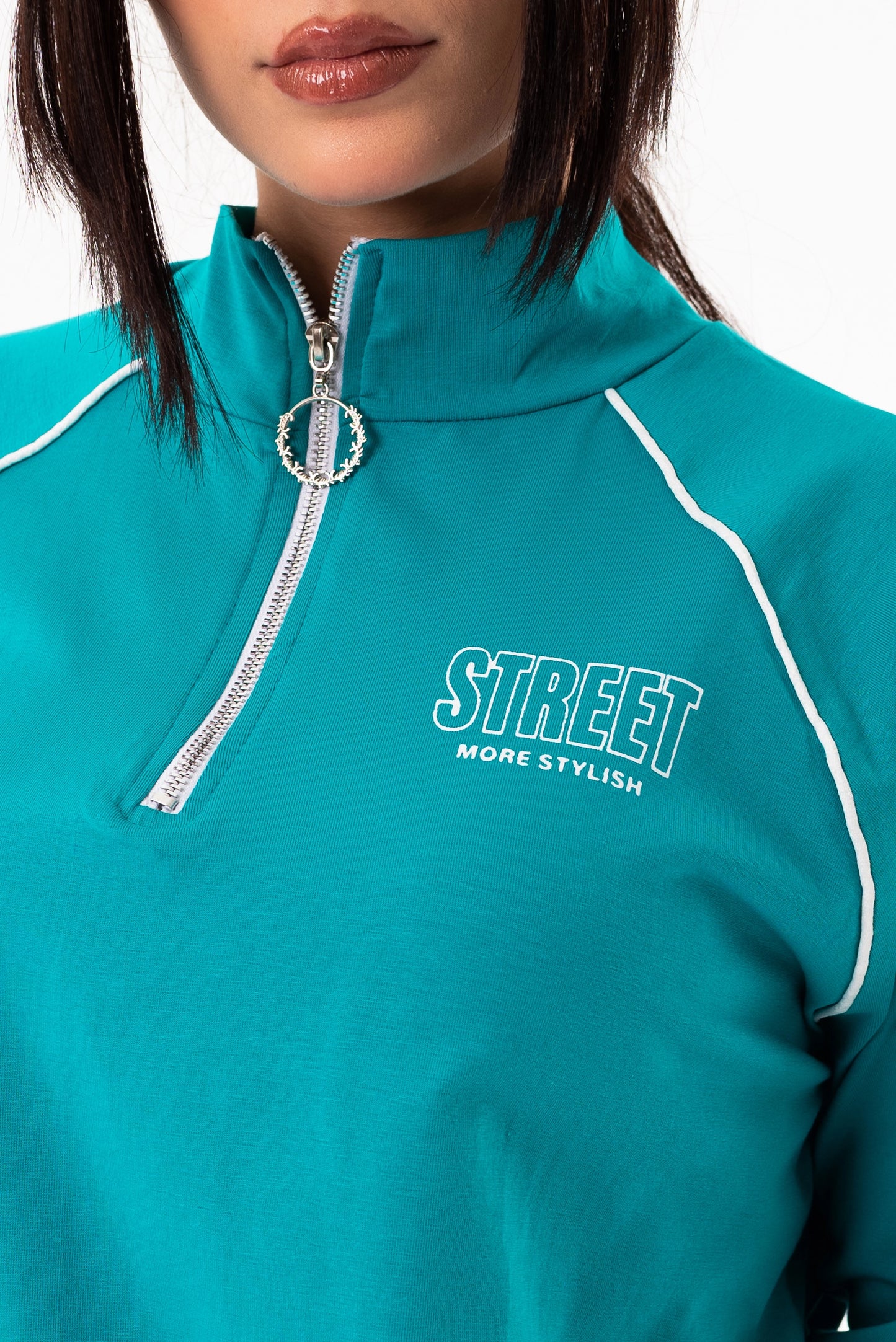 Viva Women Tracksuit Set | Turquoise * Black