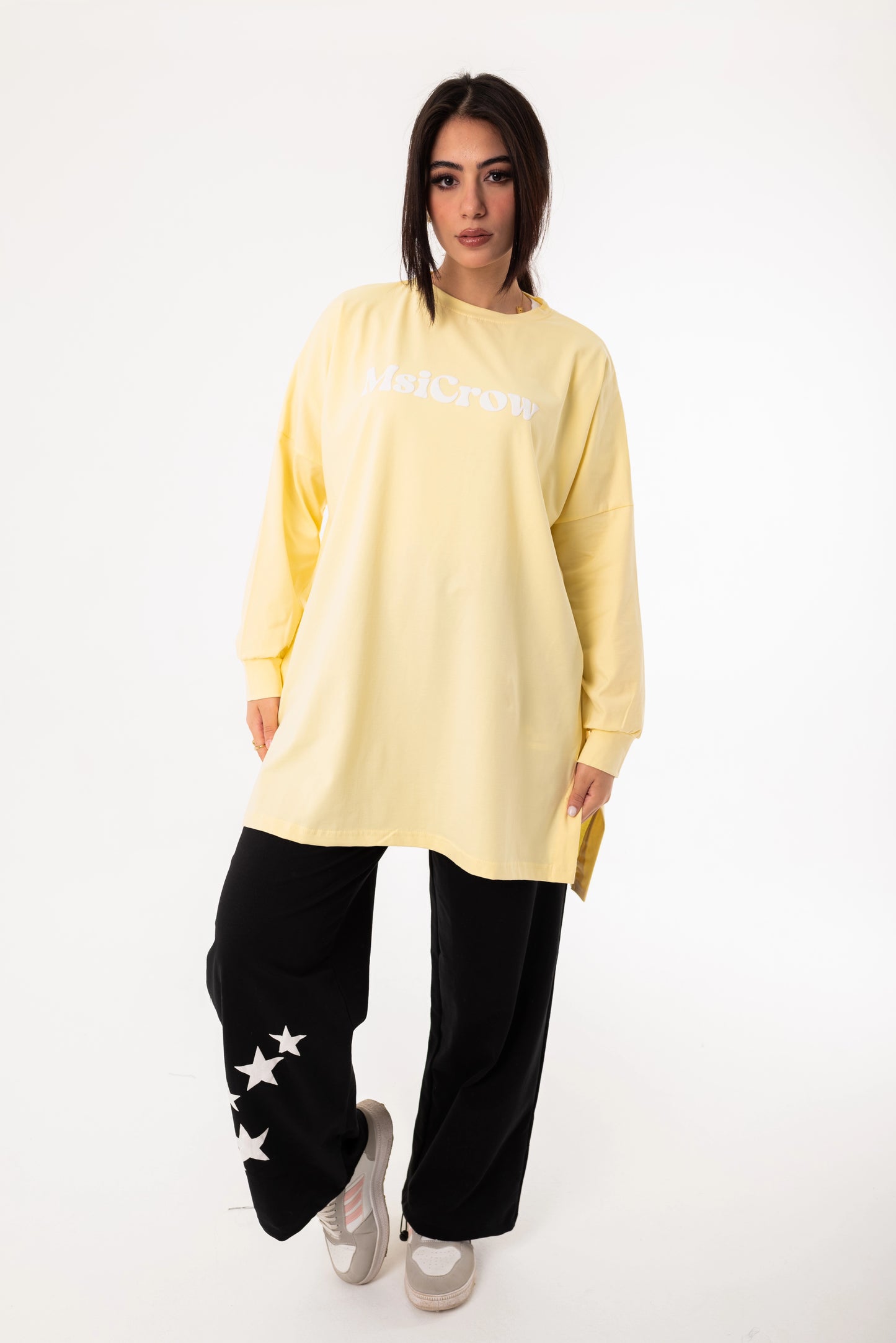 Elysia Women Tracksuit Set | Yellow * Black