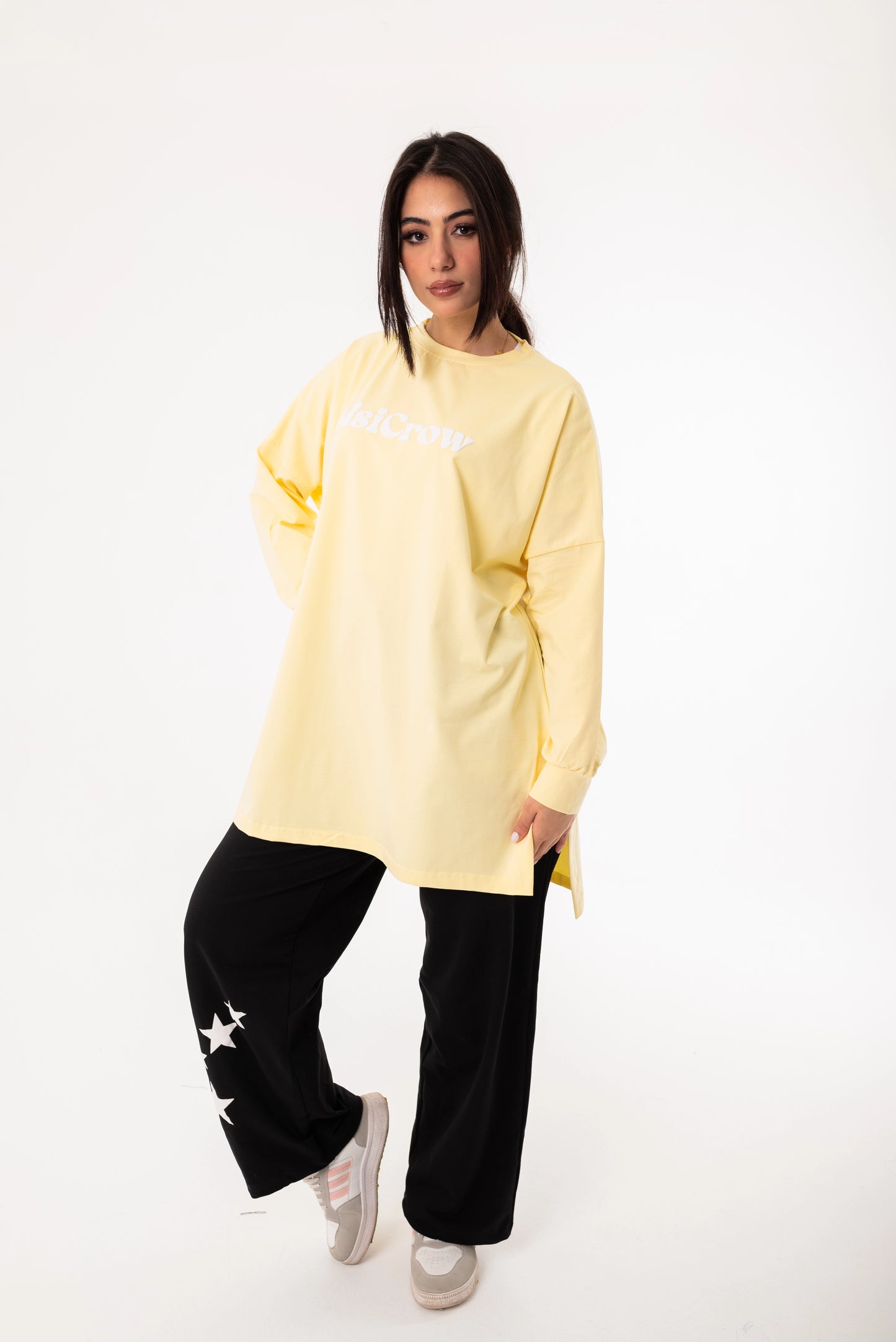 Elysia Women Tracksuit Set | Yellow * Black