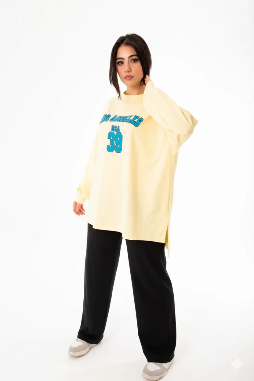 Breeze Women Tracksuit Set | Yellow * Black