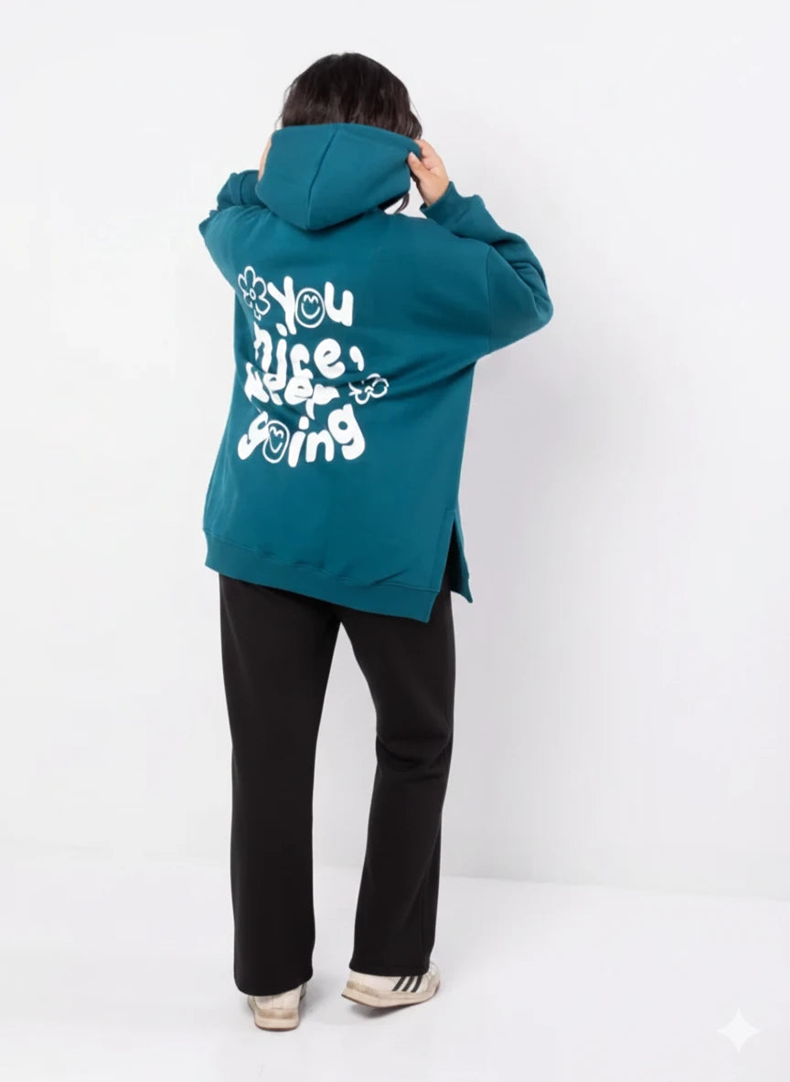 Nice Milton Cotton One Size Set | Turquoise - Black