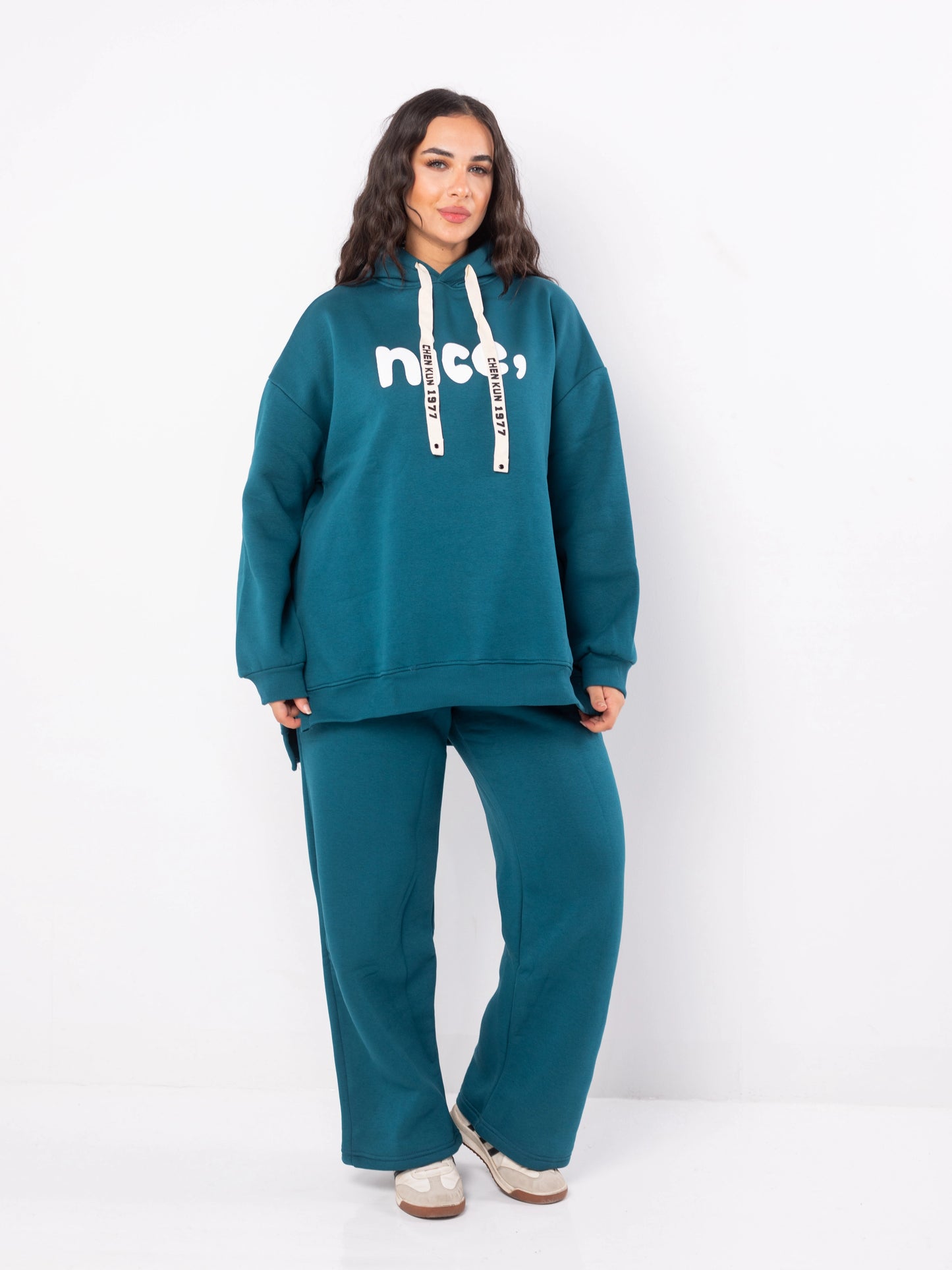 Nice Milton Cotton One Size Set | Turquoise