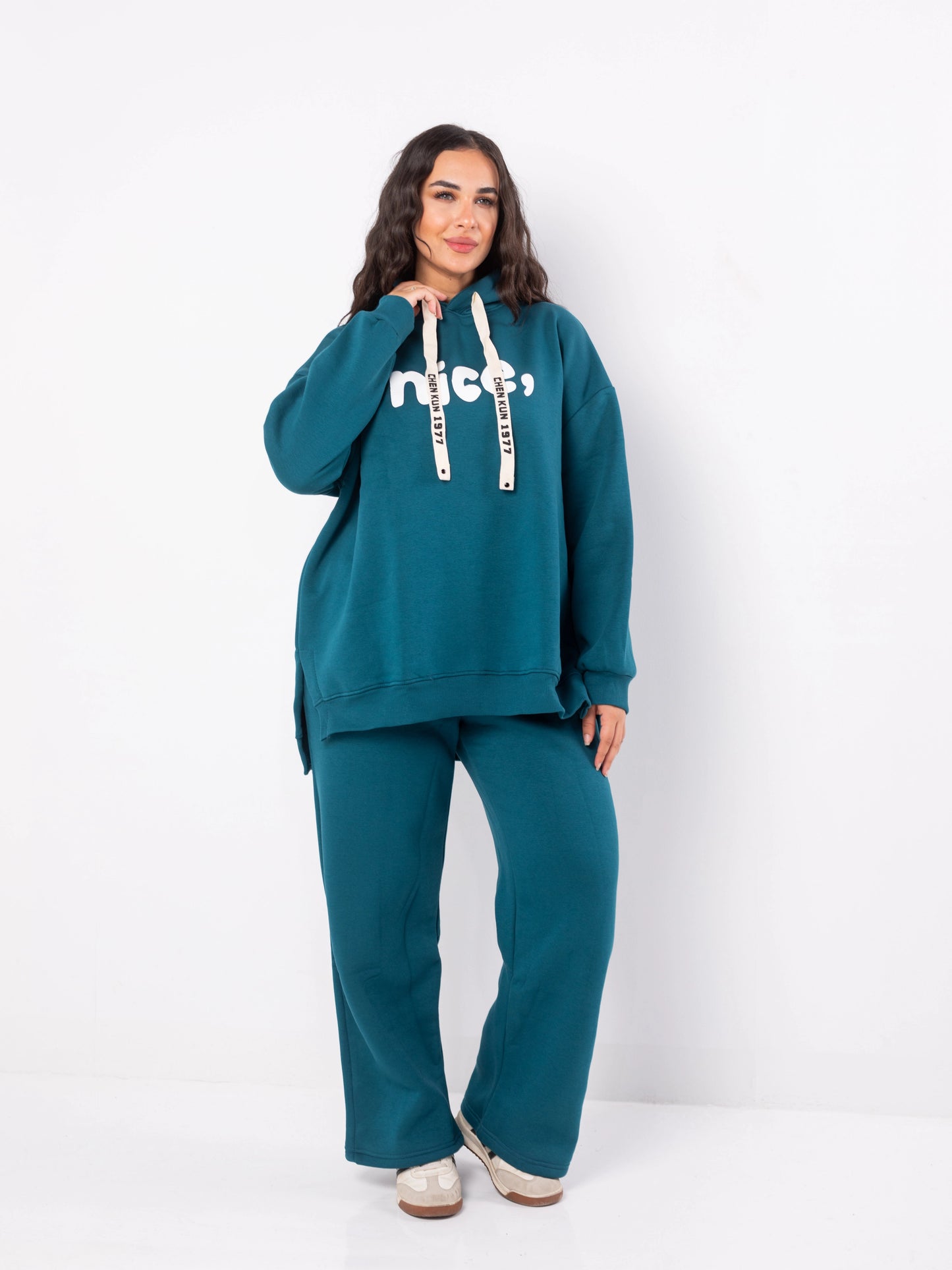 Nice Milton Cotton One Size Set | Turquoise