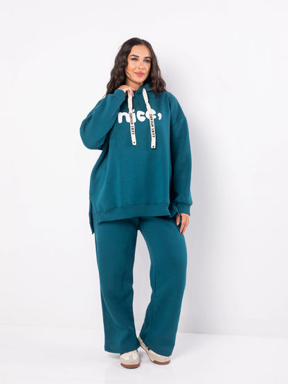 Nice Milton Cotton One Size Set | Turquoise