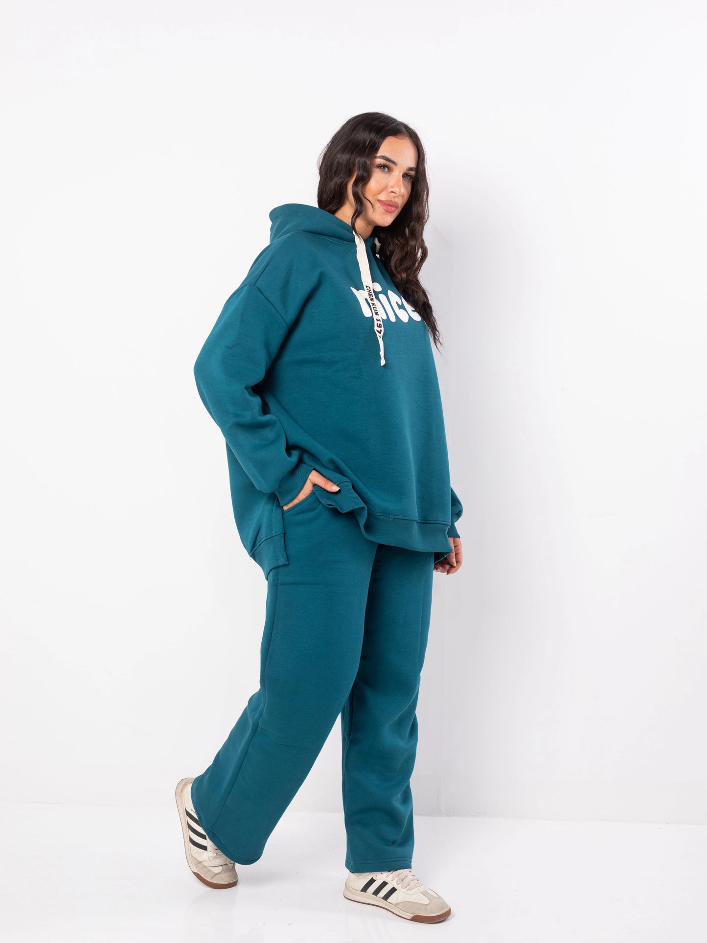 Nice Milton Cotton One Size Set | Turquoise
