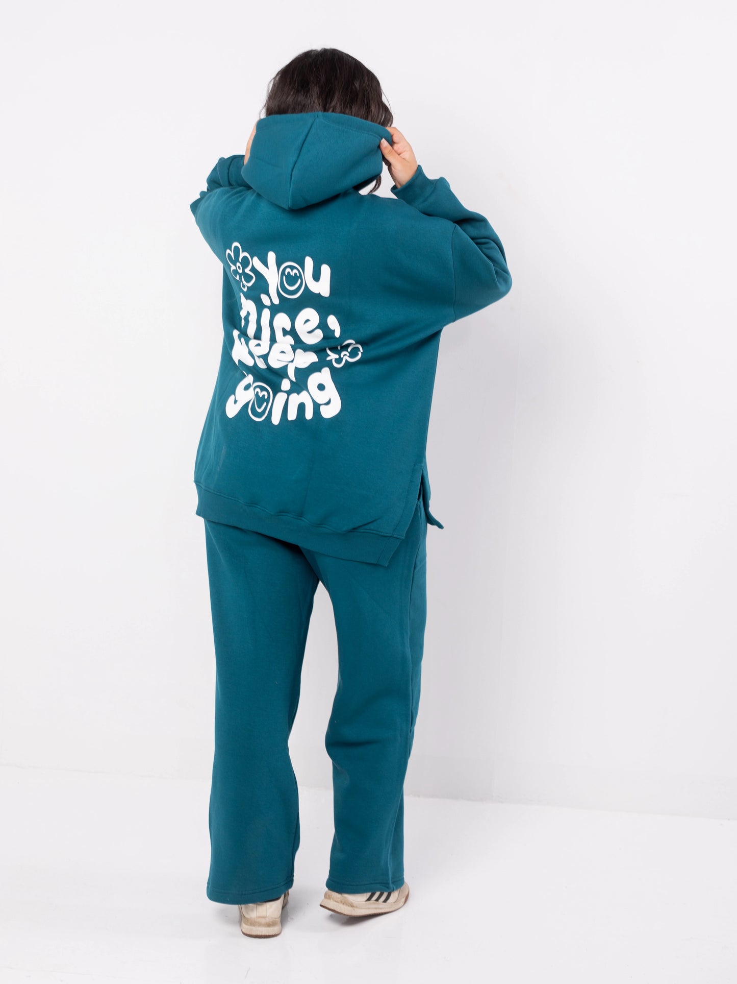 Nice Milton Cotton One Size Set | Turquoise