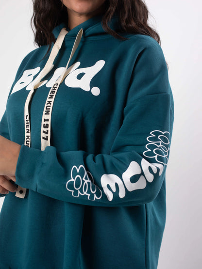 Blvd Milton Cotton One Size Set | Turquoise