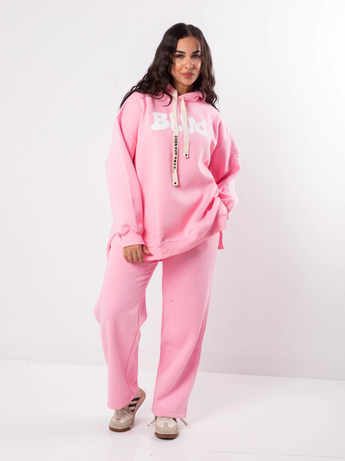 Blvd Milton Cotton One Size Set | Pink