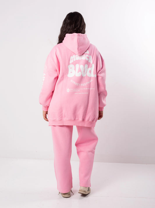 Blvd Milton Cotton One Size Set | Pink