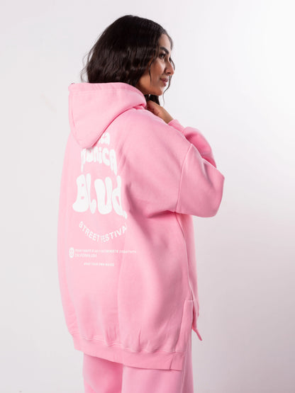 Blvd Milton Cotton One Size Set | Pink