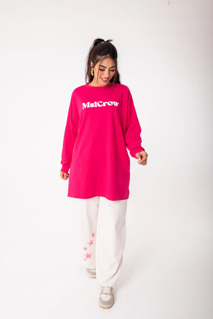 Elysia Women Tracksuit Set | Fuchsia * white