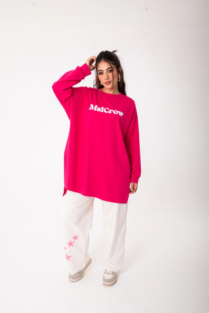 Elysia Women Tracksuit Set | Fuchsia * white