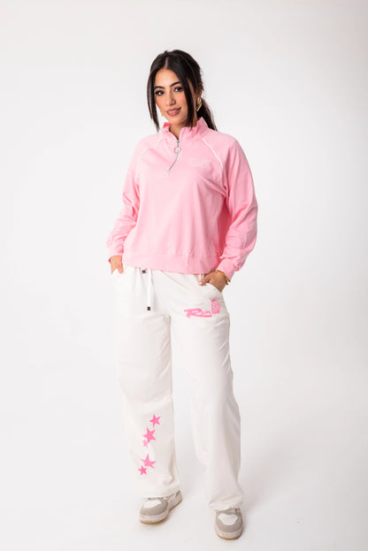 Viva Women Tracksuit Set | Pink * White