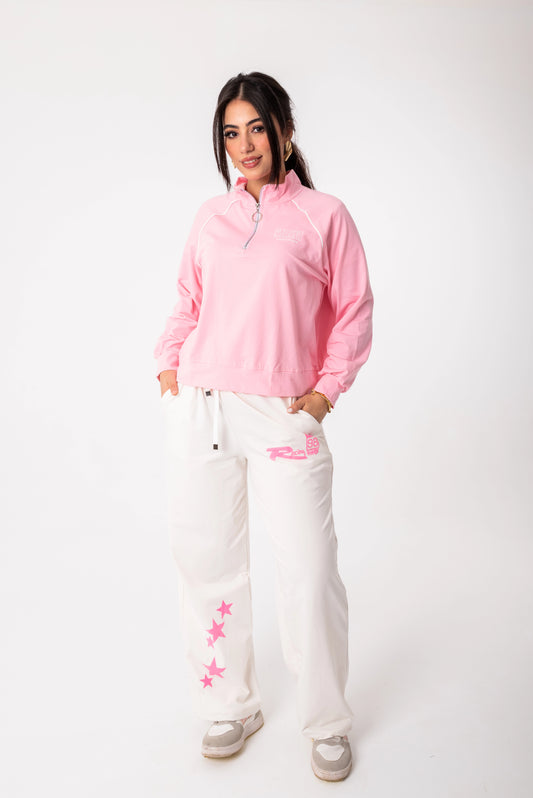Viva Women Tracksuit Set | Pink * White