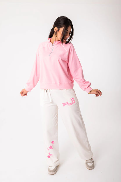 Viva Women Tracksuit Set | Pink * White