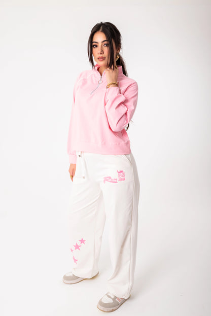 Viva Women Tracksuit Set | Pink * White