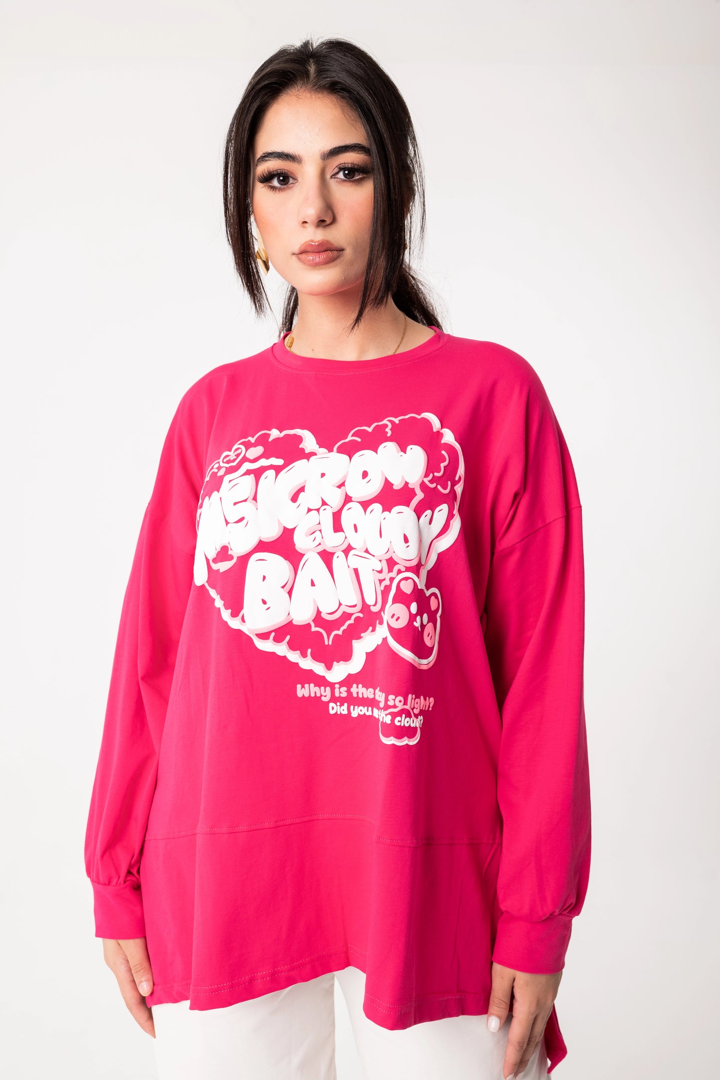 Panda Women Tracksuit Set | Fuchsia * white