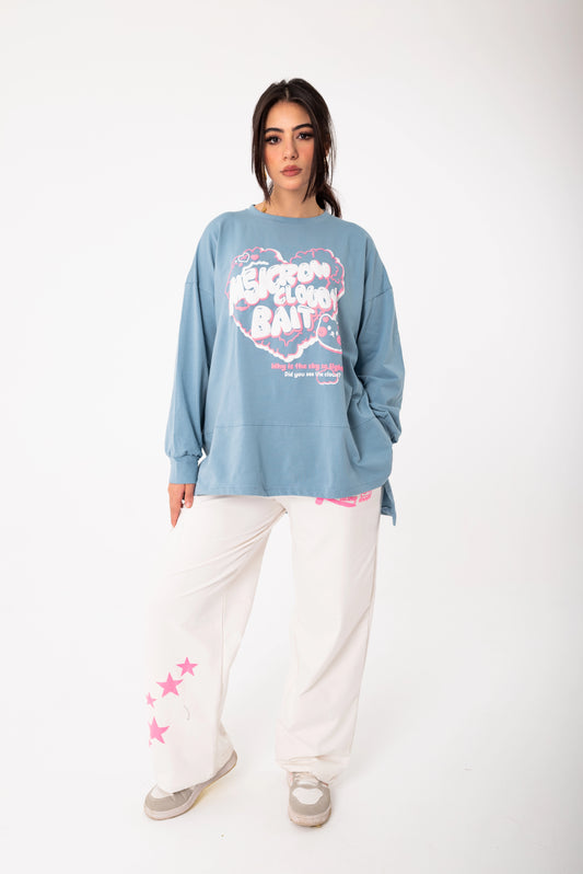 Panda Women Tracksuit Set | Blue * White