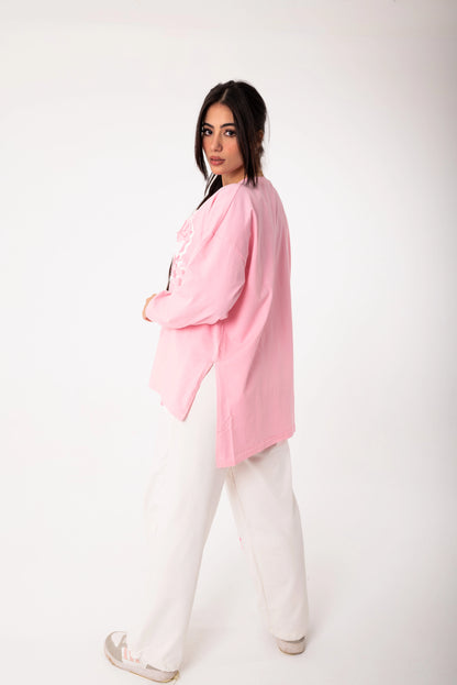Panda Women Tracksuit Set | Pink * white
