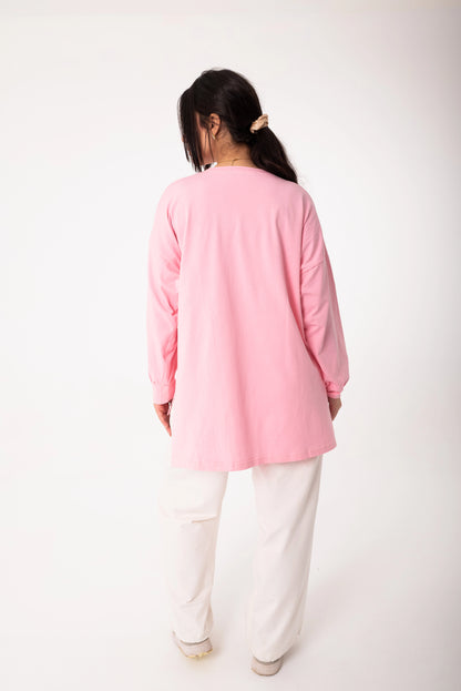 Panda Women Tracksuit Set | Pink * white