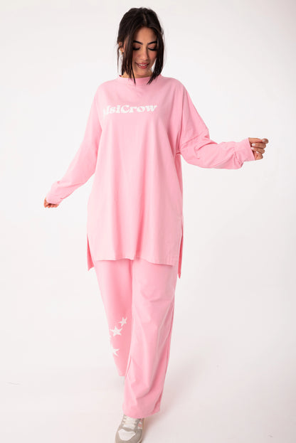 Elysia Women Tracksuit Set | Pink