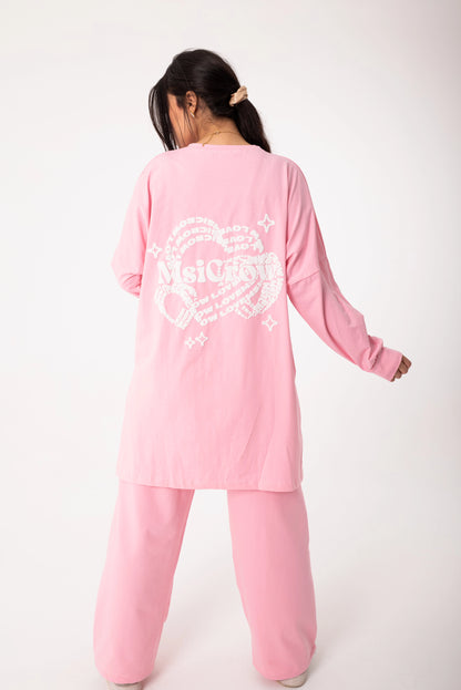 Elysia Women Tracksuit Set | Pink