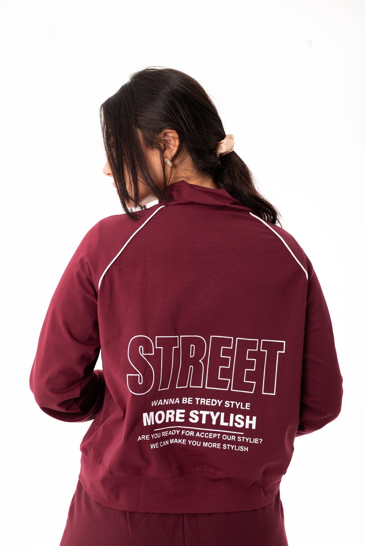 Viva Women Tracksuit Set | Burgundy