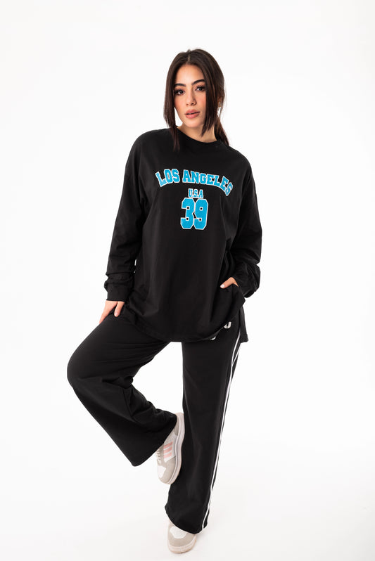 Breeze Women Tracksuit Set | Black