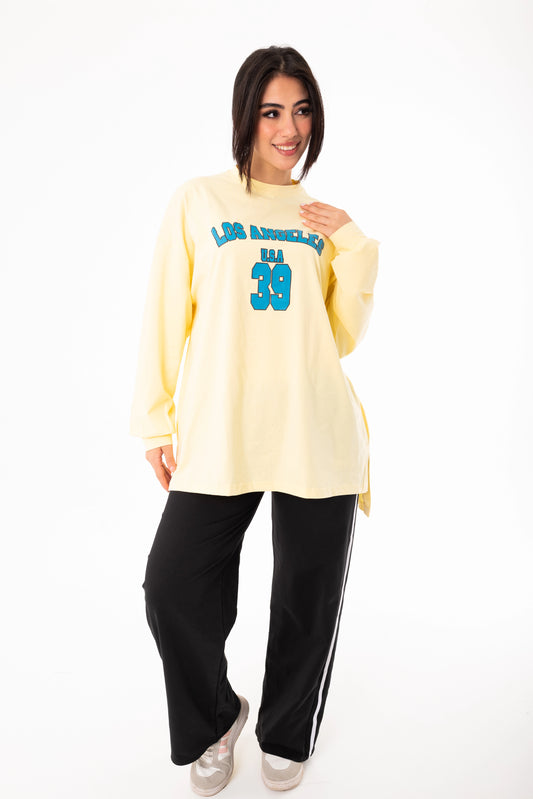 Breeze Women Tracksuit Set | Yellow * Black