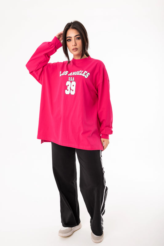 Breeze Women Tracksuit Set | Fuchsia * Black