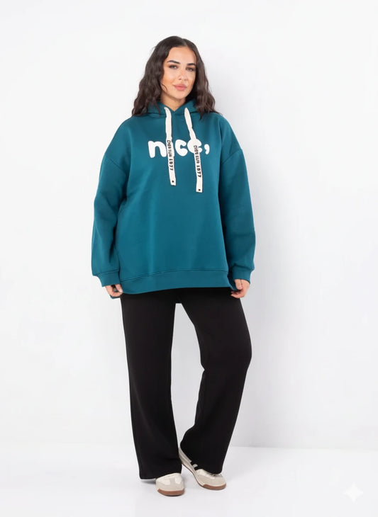 Nice Milton Cotton One Size Set | Turquoise - Black