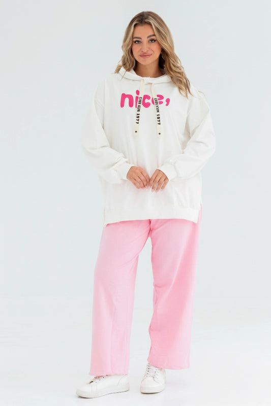 Nice Milton Cotton One Size Set | White