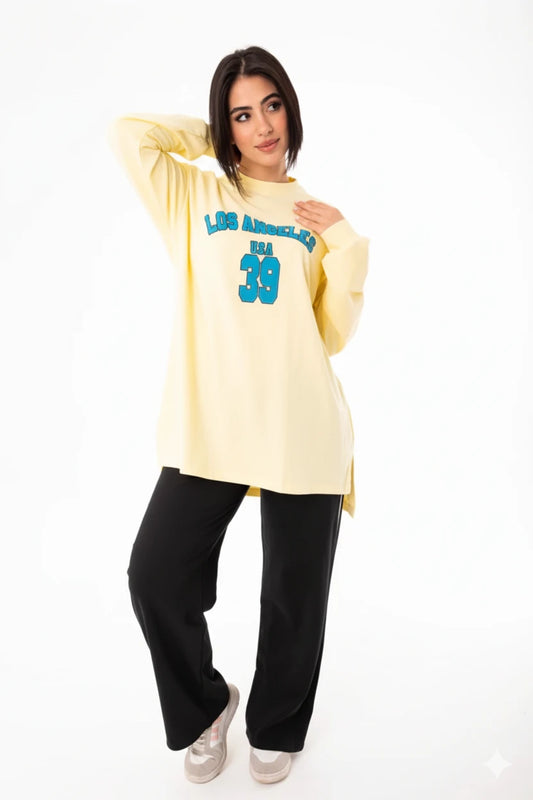 Breeze Women Tracksuit Set | Yellow * Black