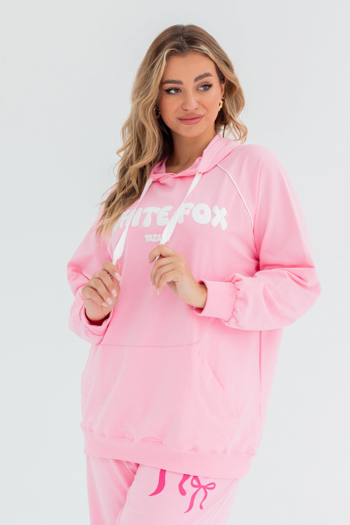 WhiteFox Over Size Women Sweatshirt | Pink