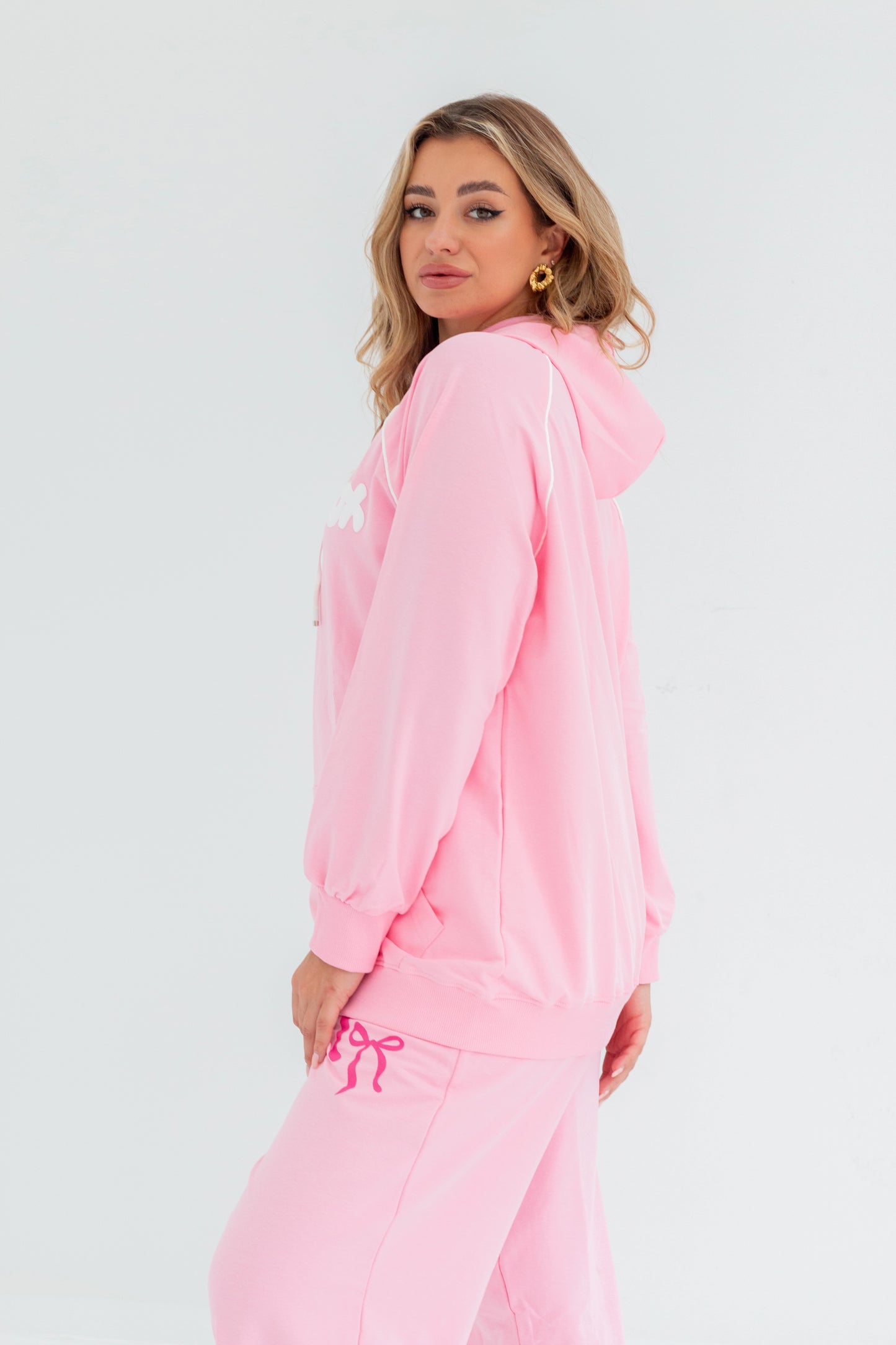 WhiteFox Over Size Women Sweatshirt | Pink