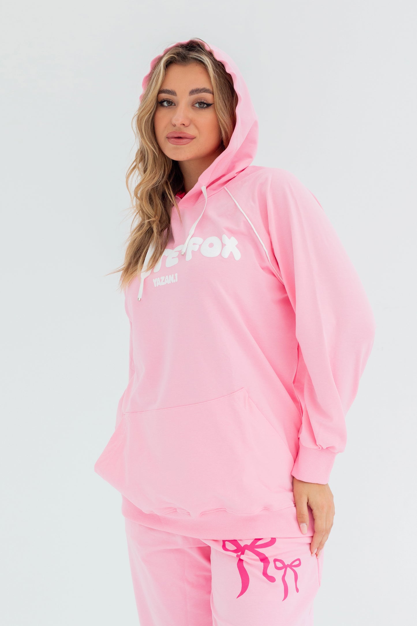 WhiteFox Over Size Women Sweatshirt | Pink