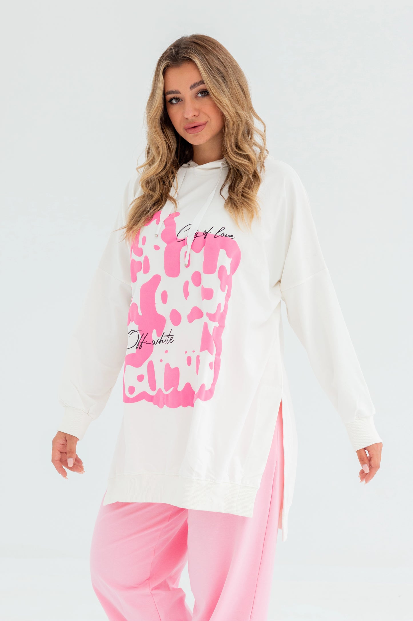 Puffy Milton Cotton One Size Set | White