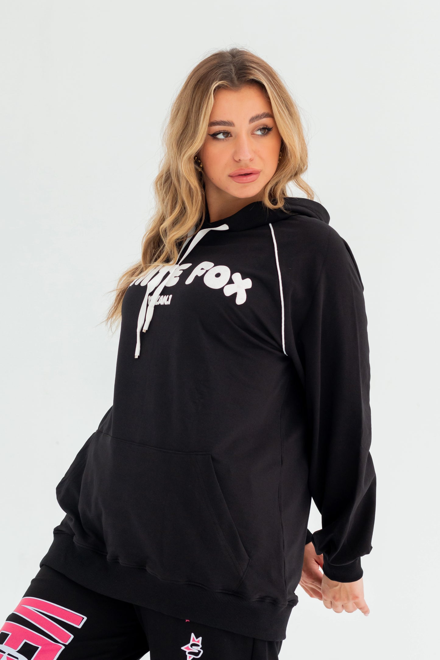 WhiteFox Over Size Women Sweatshirt | Black